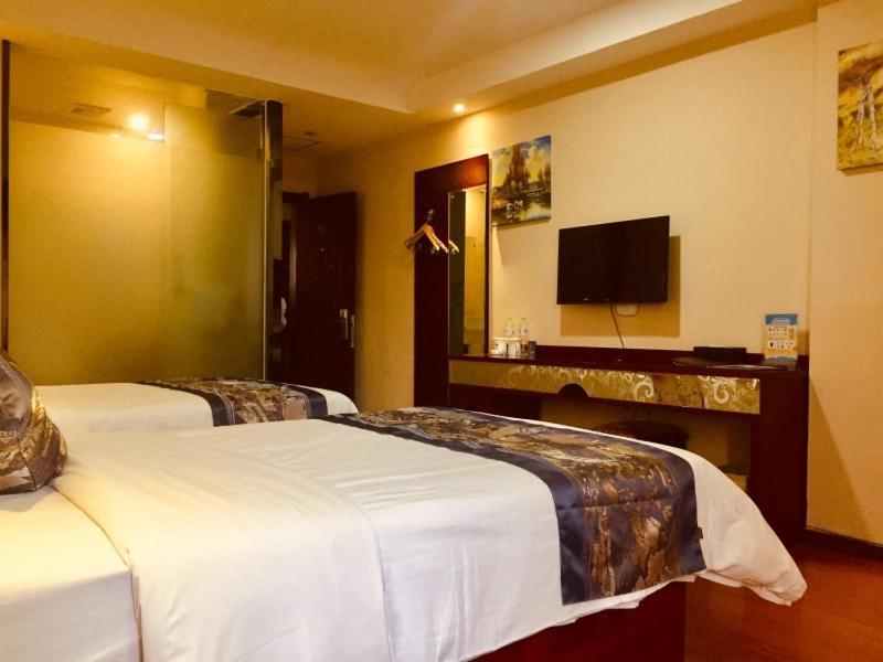Greentree Inn Guangxi Yulin Jincheng Commercial Building Shell Hotel Eksteriør bilde