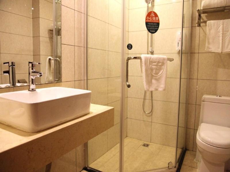 Greentree Inn Guangxi Yulin Jincheng Commercial Building Shell Hotel Eksteriør bilde