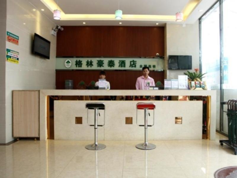 Greentree Inn Guangxi Yulin Jincheng Commercial Building Shell Hotel Eksteriør bilde